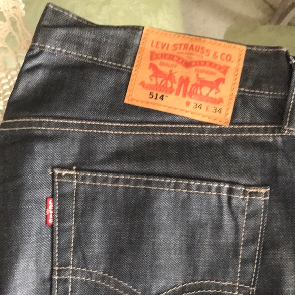 LEVIS STRAIGHT FIT MENS JEAN - Picture 3 of 6